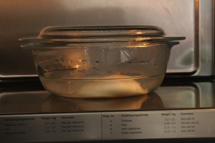 Microwave Poached Egg Microwave Served Image Microwave Poached Egg Microwave Served Image