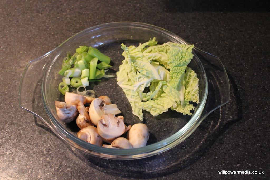 Microwave Mushroom Cabbage Microwave Master Chef